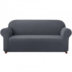 Husa pentru canapea cu elastic, gri, 180 x 107 cm