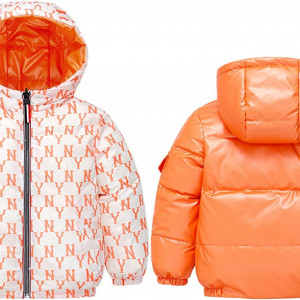 Jacheta pentru copii Balipig, poliester, portocaliu, 3-4 ani - Img 7