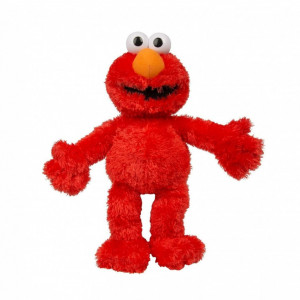 Jucarie de plus Elmo ”Gadilici” 123 Sesame Street, peste 20 sunete de ras și fraze - Img 3