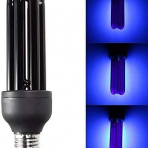 Lampa fluorescenta cu lumina UV E27 LedLeds, negru, LED, 220 V, 26W - Img 4