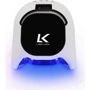 Lampa Profesionala Manichiura si Pedichiura Hibrida LISA KON, 86W Reincarcabila Wireless UV LED, Uscare 10-90 sec, 42 Leduri UV