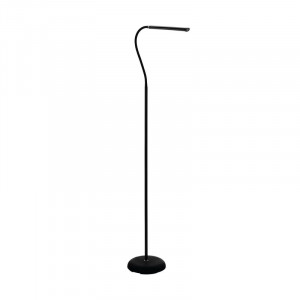 Lampadar Melkin, LED, plastic, negru, 21,5 x 53,5 x 130 cm, 4,2W
