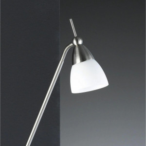 Lampadar Pino, metal, argintiu, 74 x 163 cm, 28w - Img 3
