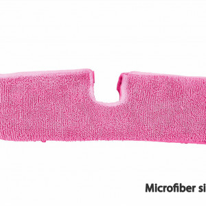 Laveta reutilizabila pentru mop ANSIO, microfibra, roz