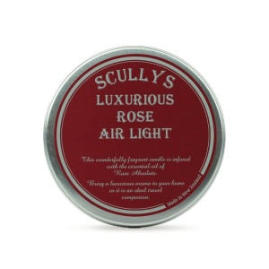 Lumânare Parfumată Trandafir, Scullys Airlight, 100 g, 20h