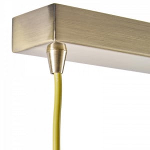 Lustra tip pendul Hamilton, aurie, 81 x 15 cm, 60w - Img 2