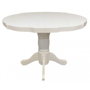 Masa extensibila living SB Fan alba, 74x99x100/133.5 cm - Img 2