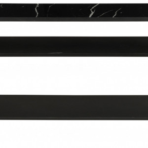 Masa tip consola Complice, neagra, 140 x 62 x 38 cm - Img 5
