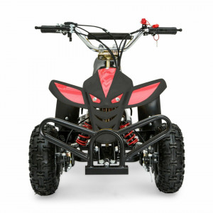 Motocicleta Quad Riders and Rollers 49cc pentru copii, +14 ani, negru/ rosu