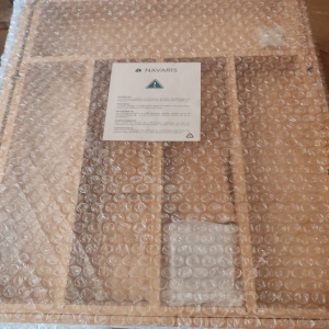 Navaris organizator tacamuri extensibil, bambus, 5-11 compartimente, 50x43x4.8cm, Maro - Verificat A · Re-Bloom - Img 3