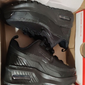 Nike, Pantofi sport low-cut Air Max Bia, Negru, 36.5 EU, Resigilat, Grad A - Img 2