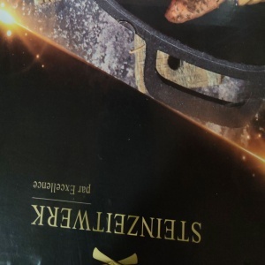 Oala cu capac Steinzeitwerk din fonta emailata, 6 l, 8kg, 2in1, pentru cuptor, plita, gaz, electric, cu inductie, ovala, 35x25x17 cm, Rosu, Resigilat, Grad A - Img 6