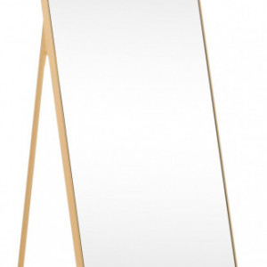 Oglindă Bavado, metal/sticla, aurie, 41 x 175 x 3 cm - Img 1