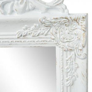 Oglinda Blakeway, alb antichizat, 160 x 40 cm - Img 5