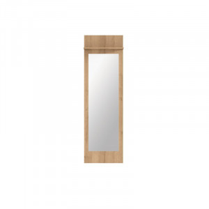 Oglinda de perete Albertine, maro, 148 x 45 x 21,5 cm - Img 2