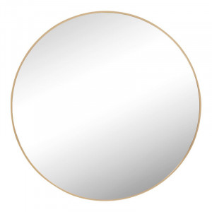 Oglinda Gold Metal Accent, 60 x 60 cm