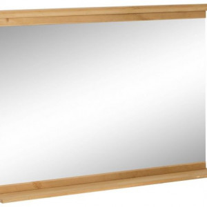 Oglinda pentru baie Home Affaire, cu rama de lemn - Img 2
