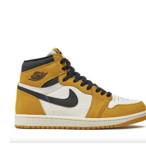 Pantofi sport pentru barbati Air Jordan 1 Retro High OG, Marimea 43, Multicolor, piele naturala, Talpa din cauciuc cu sistem de amortizare Air, model DZ5485 701