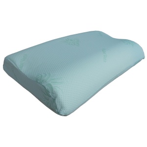 Perna Ergonomica Aloe Vera cu memory 72 x 42 - Img 2