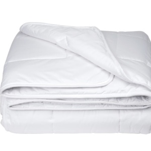 Pilota matlasata Iarna Home & Hotel, dimensiunea 140×200 cm, 300g/mp, alba - Img 3