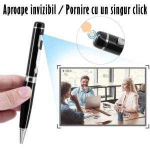 Pix Spion cu Camera 1080 Full HD si Microfon, Inregistrare Audio Video, Foto, Aparat Spion cu Camera Ascunsa - Img 3
