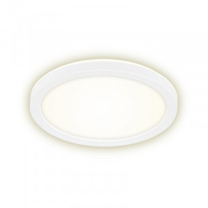 Plafoniera Brixtin, LED, plastic, alb, 2,8 x 19 x 19 cm - Img 1