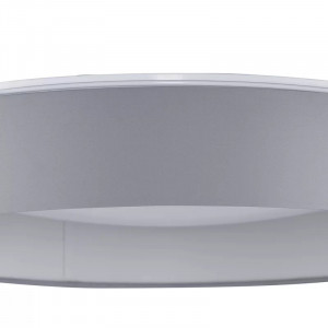 Plafoniera Carley, LED, plastic/bumbac, alb/antracit, 9 x 32 x 32 cm, 16W