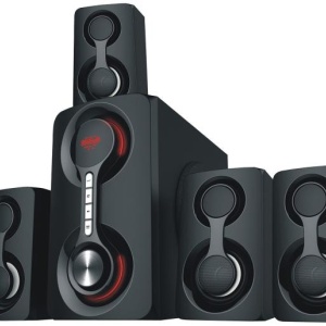 Produs Resigilat Boxe Serioux 5.1 SoundRise 51105W, putere totala 105W RMS, tip 5.1, sateliti 5 x 15W, subwoofer 30W, Conectivitate: Bluetooth, USB, AUX, SD, Radio FM, negre, SRXS-51105W