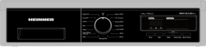 Produs Resigilat Masina de spalat rufe Heinner HWM-V8414SD+++, Capacitate 8kg, Viteza de centrifugare 1400rpm, Clasa energetica D, 15 programe, Design elegant cu panel negru si usa cromata, Display LED, Program rapid 15 min, Program scurt 60 min, Program - Img 4