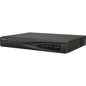 Produs Resigilat NVR Hikvision 4 canale POE DS-7604NI-K1/4P(C), 4K ultra HD, Incoming/Outgoing bandwidth 40/80 Mbps, rezolutie inregistrare: 8 MP/6 MP/5 MP/4 MP/3 MP/1080p/UXGA/720p/VGA/4CIF/DCIF/ 2CIF/CIF/QCIF, decoding: 1-ch @ 8 MP