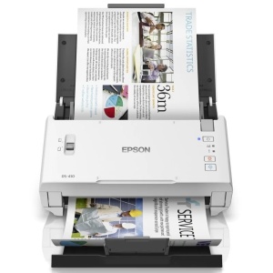 Produs Resigilat Scanner Epson DS-410, dimensiune A4, tip sheetfed, viteza scanare: 52 ipm alb-negru si color, rezolutie optica 600x600dpi, ADF Single Pass 50 pagini, duplex, senzor CIS, USB 2.0 Type B, software :Document Capture Pro 2.0, Epson Scan 2, Po - Img 3