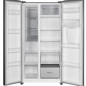 Produs Resigilat Side by Side HEINNER HSBS-HM592NFDXWDE++, No Frost, 592 l, Class E, Water dispenser, Inox anthracite - Img 2