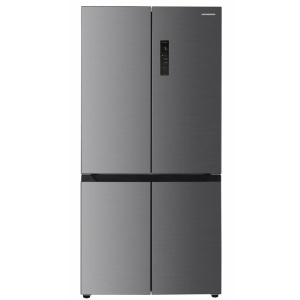 Produs Resigilat Side by side Multidoor Heinner HSBS-HM522MDNFXE++, Total No Frost, capacitate totala: 522L, capacitate frigider: 343L, capacitate congelator: 179L, clasa energetica E, compresor Inverter, display LED cu control touch, sistem “Multi Air-Fl