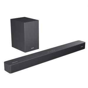 Produs Resigilat SOUNDBAR HORIZON HAV-S2630W / System 2.1 / Max Audio Power 110W (30W x2 + 50W) / Wireless Subwoofer / Digital Optical / AUX (3.5mm) / HDMI-ARC (CEC) / BT 5.4 / USB Playback / DOT-Matrix Display / Remote + Button Keys / Impedance: 4Î© x2 + - Img 3