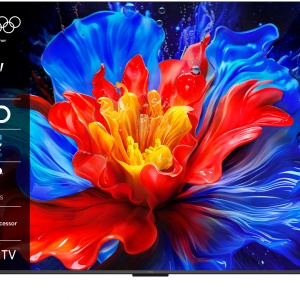 Produs Resigilat Televizor TCL QLED 55P8K, 139 cm, Smart Google TV, 4K Ultra HD, Clasa F, 144Hz, Onkyo