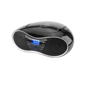 Radio cu CD si Bluetooth GoGEN CDM 388 SUBT S, 4 W, MP 3, USB, SD, AUX, ceas - Img 1