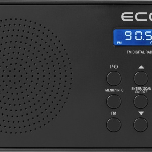 Radio FM ECG R 105, 1.2 W, alarma, memorie 30 de posturi - Img 1