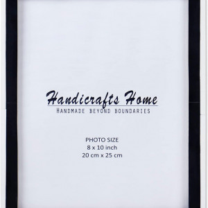 Rama foto Handicrafts Home, lemn, negru, 20 x 25 cm - Img 1