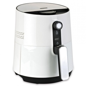 RESIGILAT – FRITEUZA CU AER CALD HEINNER HAF-1300WH, Putere 1300W, Capacitate vas 3.6L, Capacitate cos 2.6L, Termostat reglabil 0-200˚C, Alb - Img 2
