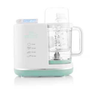 RESIGILAT - Aparat de gatit cu aburi pentru bebelusi 6 in 1 ETA MIMI 4306 90000, 700 W, 2 trepte de viteza, 0.9 litri, tritan fara BPA, LCD - Img 2