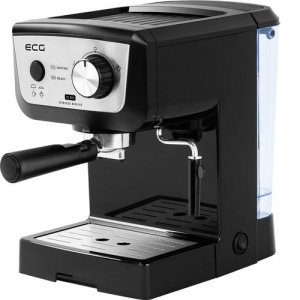 RESIGILAT - Espressor manual ECG ESP 20101 Black, 1140 W,1.25 L, dispozitiv spumare, 20 bar - Img 3