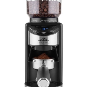 RESIGILAT - Rasnita de cafea ETA Profito 1069 90000, 200W, 35 de grade de macinare, LED, control tactil, negru - Img 3