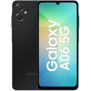 RESIGILAT Telefon mobil Samsung Galaxy A06, MediaTek Dimensity 6300, 6.7, 6GB RAM, 128GB, Dual SIM, 5G, Negru