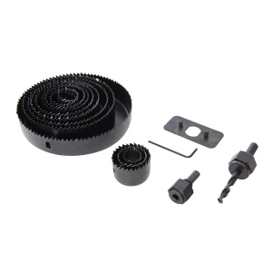 Set 16 piese carote lemn, 19 - 127mm, Silverline