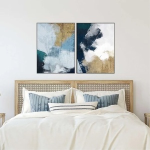 Set 2 tablouri decorative MDF, 2x60x80 cm, MDF 100%, imprimare digitala, multicolor - Verificat A · Re-Bloom - Img 2