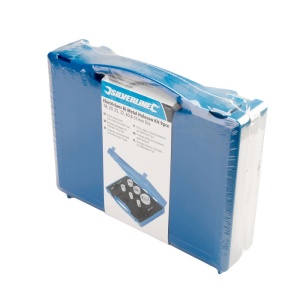 Set carote Bi-Metal Silverline Electricians, 9 bucati