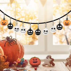 Set de 10 clopotei pentru Halloween Jognee, cupru, multicolor