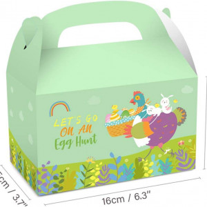 Set de 12 cutii pentru prajituri Simmpu, carton, multicolor, 16 x 9,5 x 9,5 cm - Img 6