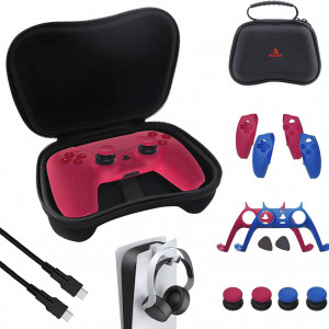 Set de 13 accesorii cu geanta de transport pentru Playstation 5 NexiGo - Img 1