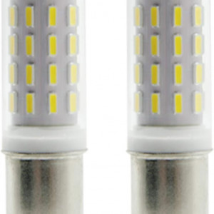 Set de 2 becuri BQHY, LED, BD15, metal/plastic, 5,5 x 1,7 cm